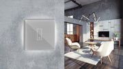 Kit van E1 PLUS wifi lichtbediening - grijze kleur plaat, instelbaar vanaf app op uw smartphone, eenvoudig te installeren